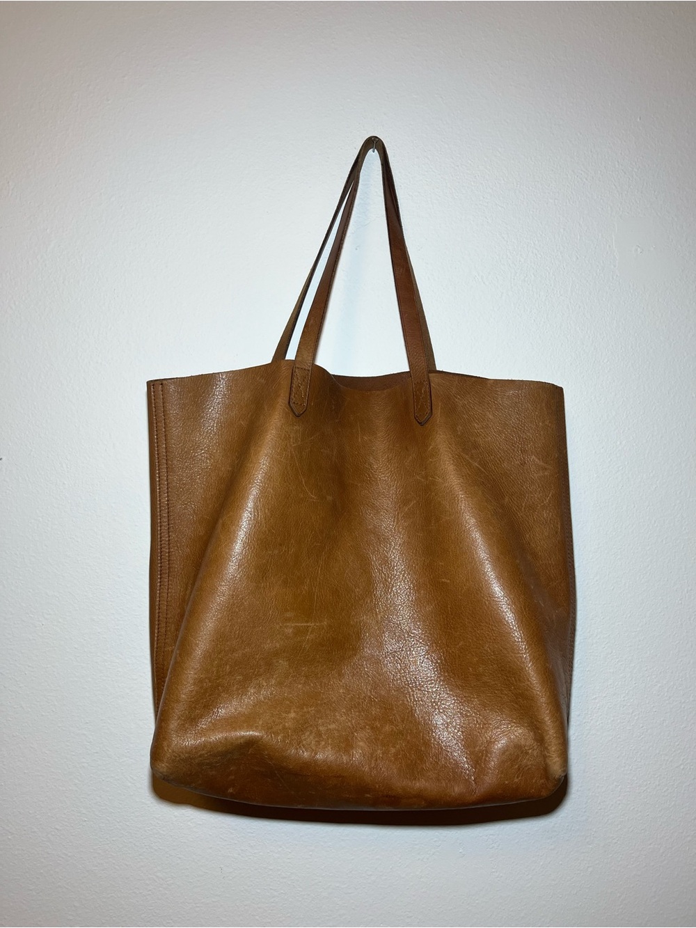 Madewell The Transport Large Leather Tote Bag